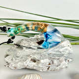“Handgefertigter Maori Anhänger aus Holz & Harz – Einzigartiger Schmuck mit Symbolik, ideal als Geschenk”