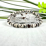 ,,ZebraSoul“– Handgefertigtes Zebra-Achat Armband | Balance & Erdung mit natürlichem Edelstein