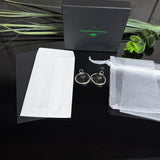 Handgemachtes 2er Set Pusteblumen-Anhänger mit echtem Samen in klarem Resin, silberfarbene Fassung, liebevoll verpackt im Schmucksäckchen mit Geschenk-Extra Schmuckschachtel von ZeitlosSchmuckDesign