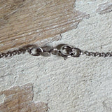 Larimar Wasserschildkröten-Kette 925 Silber, rhodiniert, maritim