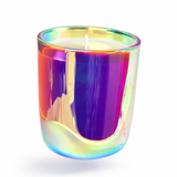 Sojawachs-Kerze in Aurora-Glas Irisierend
